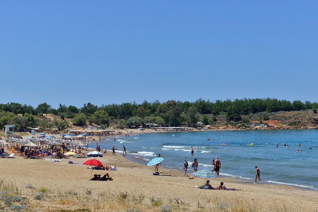 Anna'S Sea House Near To A Sandy Beach! Kato Daratso Rum bild